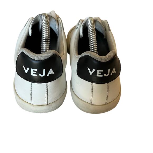 VEJA | Esplar Sneaker Mens Size 9 White and Black - Picture 4 of 8